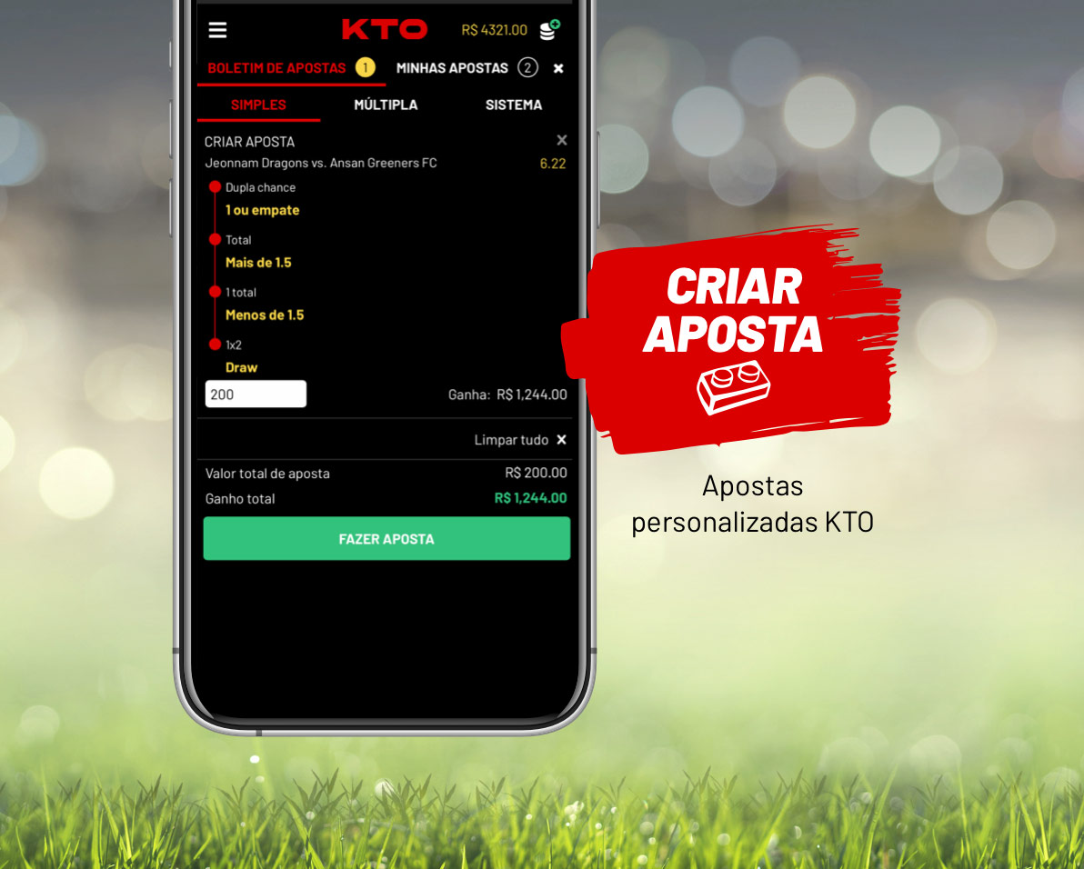 Criar aposta